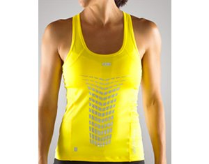 Shopping : Débardeur jaune sport VIOLETTE femme