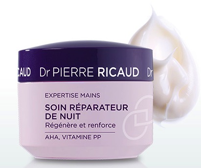 soin nuit mains
