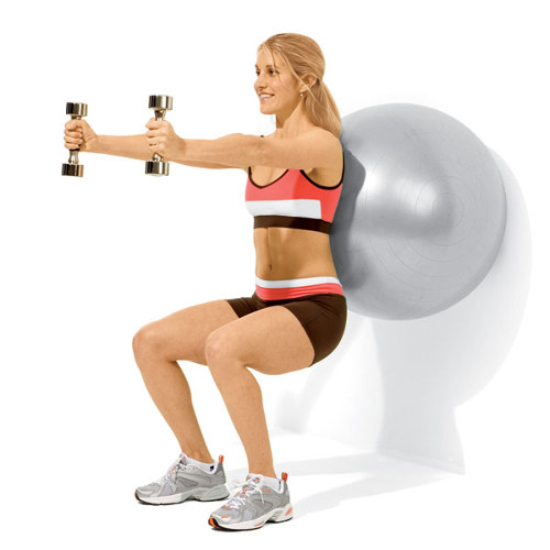 squat medecine ball