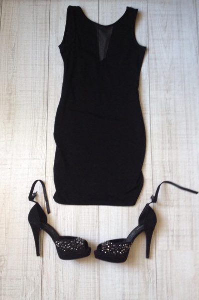 La robe et les talons