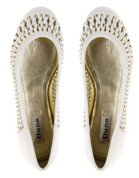 Ballerines tress&eacute;es ASOS