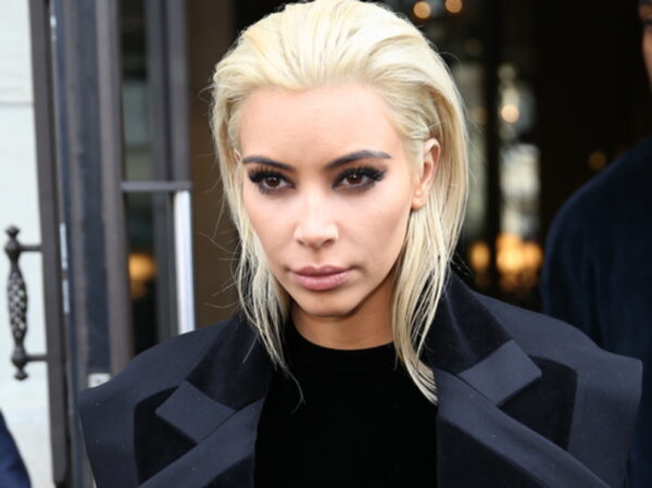 kim blonde platine