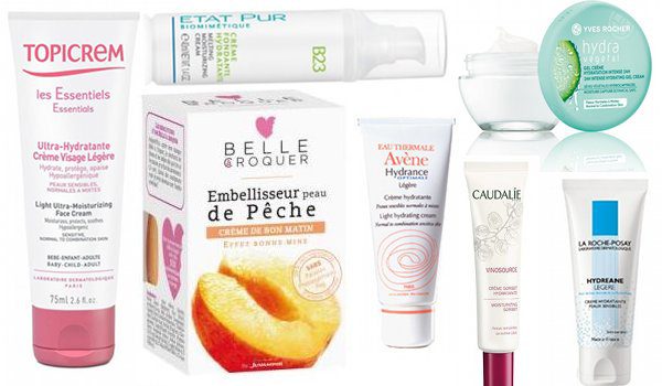 cr&egrave;mes hydratantes