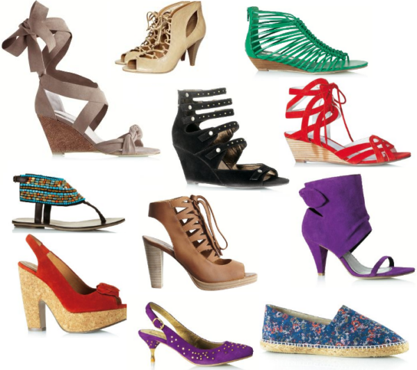chaussures &eacute;t&eacute;