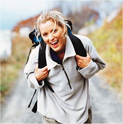 hiking en montagne