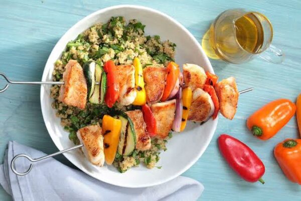 recette-les-gaulois-brochette-dinde-quinoa