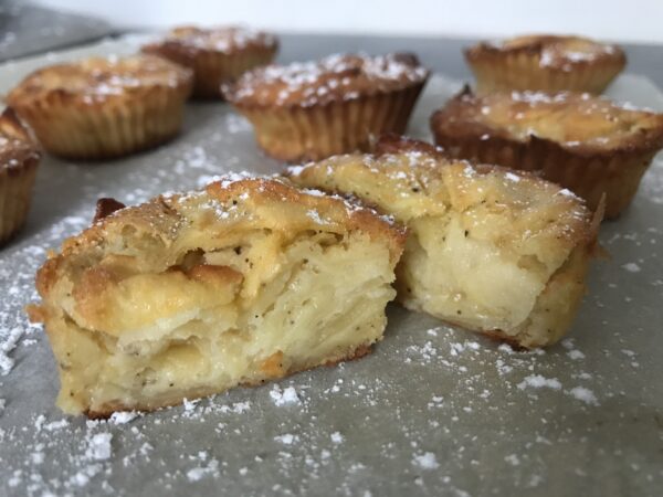 muffins invisibles aux pommes-tonka