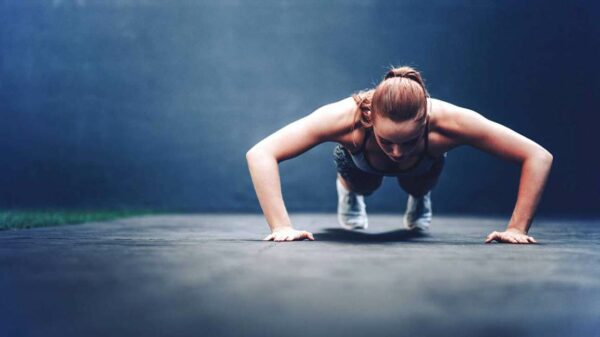 burpees woman