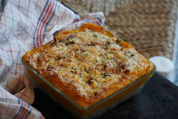 gratin de pâtes au comté